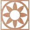 Ekena Millwork Blume Wood Fretwork Pierced Ceiling Medallion, Cherry, 20"OD x 7"ID x 3/8"T CMWP20X20X0375BLCH - alternate 5